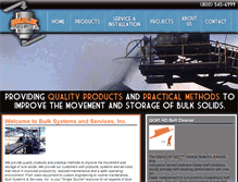 Tablet Screenshot of bulksystems.com